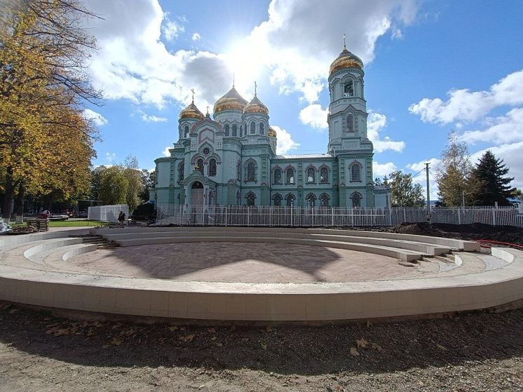 В Курганинске обновили парк имени Горького