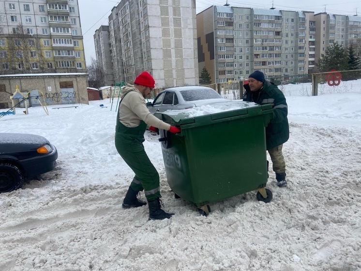 Жителей Тверской области просят не загораживать подъезд к мусорным бакам
