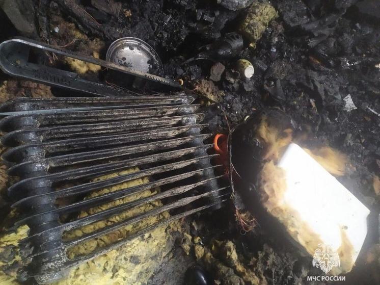 В Новошахтинске при пожаре в частном доме погиб мужчина
