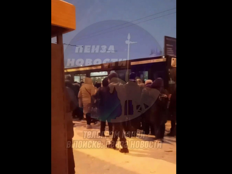 Пензенцы пожаловались на хаос на остановках