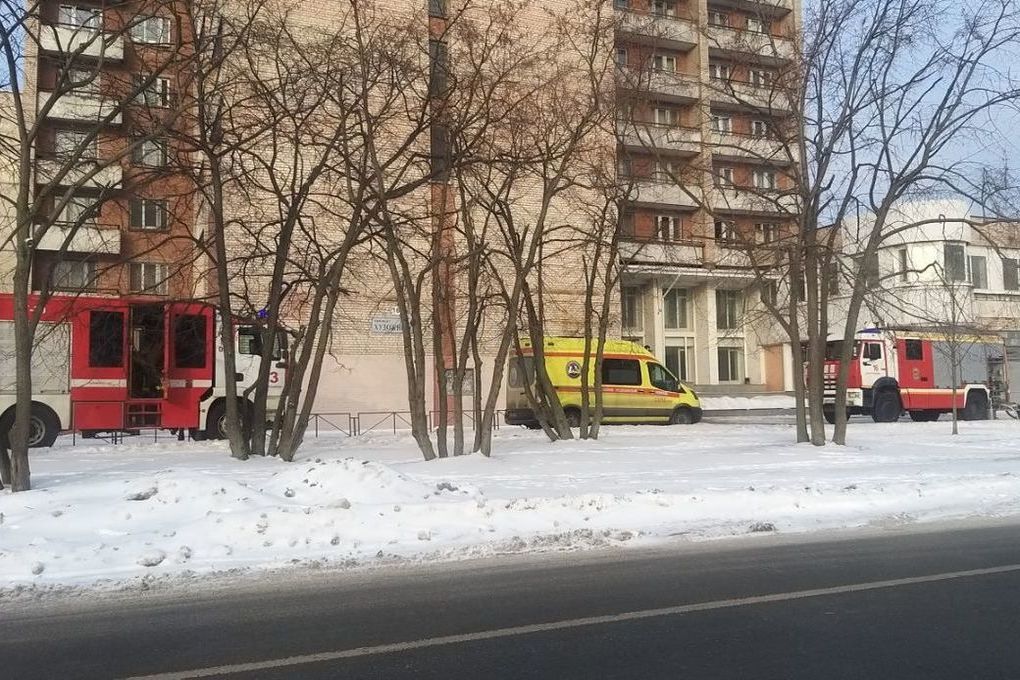 Пожар на суздальском проспекте