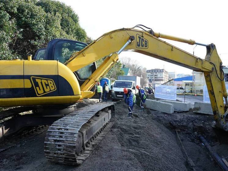 В Сочи завершают ремонт магистрального коллектора в Центральном районе