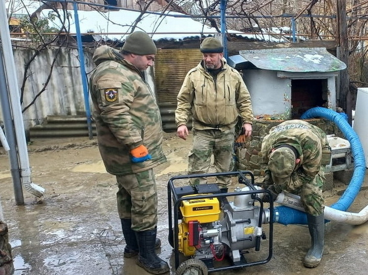 В хуторе Трудобеликовском Красноармейского района введён режим ЧС
