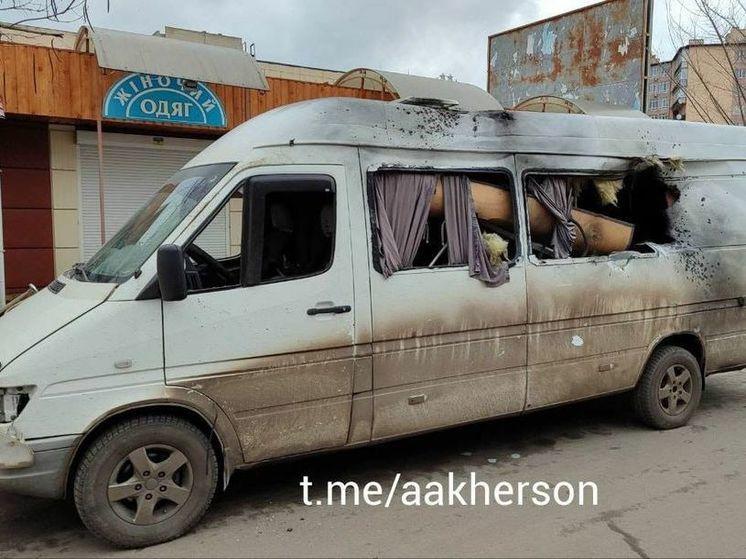 ВСУ атаковали дронами гуманитарный штаб в Новой Каховке