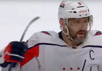 Капитан клуба НХЛ «Вашингтон Кэпиталс» Александр Овечкин забил после 8-матчевой серии без голов
