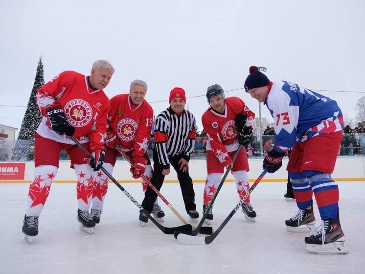 Команда округа Солнечногорск вновь уступила сборной «Легенды хоккея»