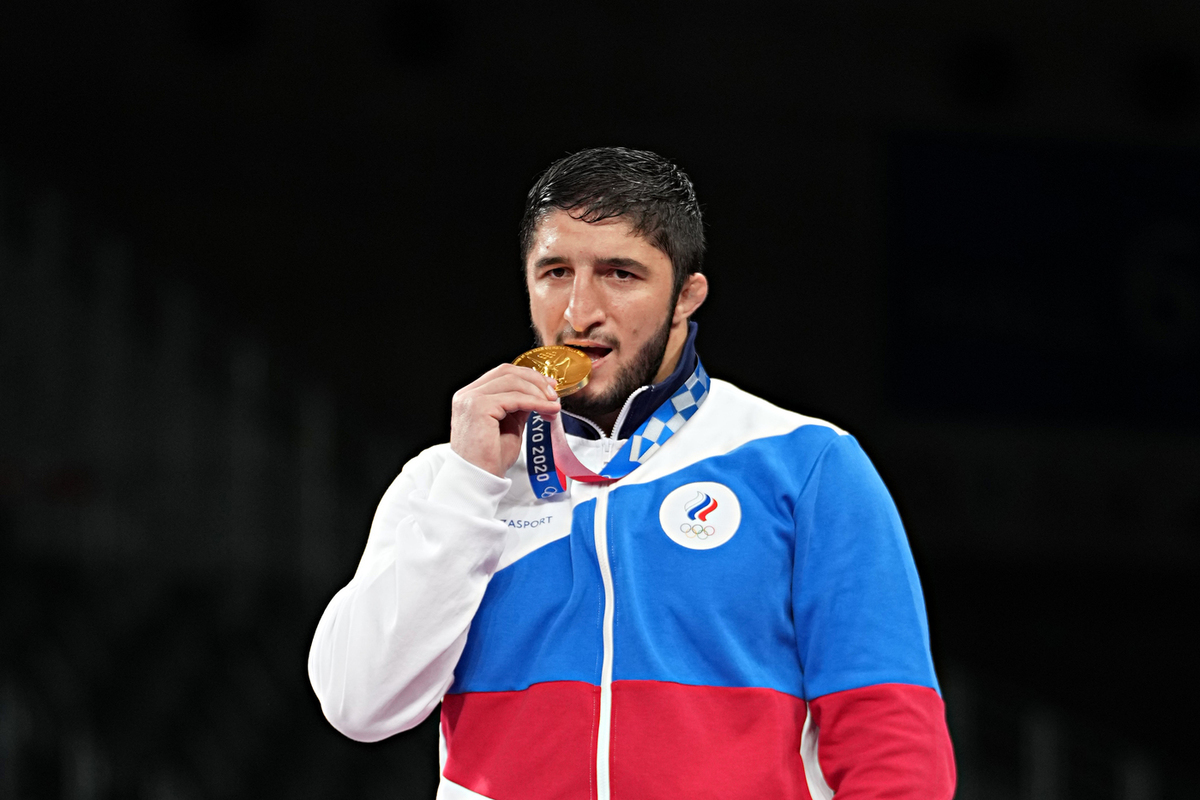 Борец Садулаев стал трехкратным обладателем Кубка Ярыгина