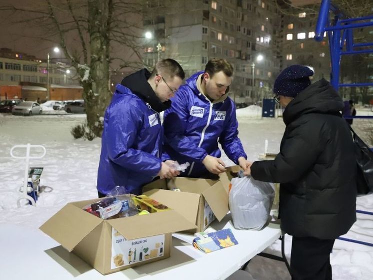 В Туле ведут выездной сбор гуманитарной помощи участникам СВО