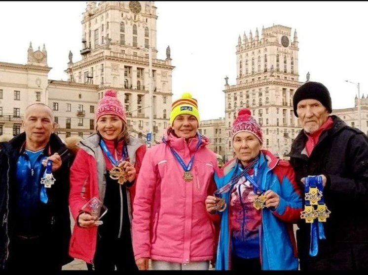 Чувашские легкоатлеты-ветераны триумфально выступили в Белоруссии