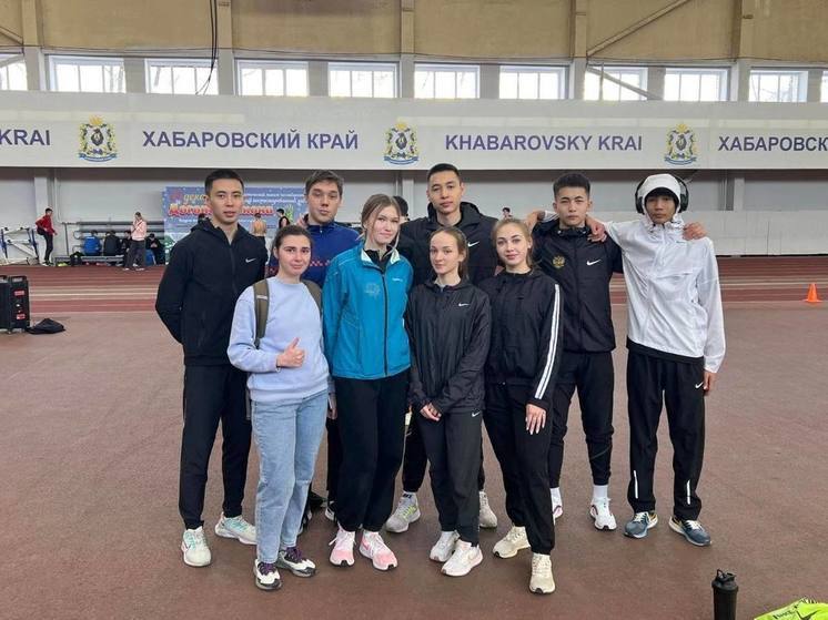 Сборная Бурятии завоевала 5 медалей на Чемпионате ДФО по легкой атлетике
