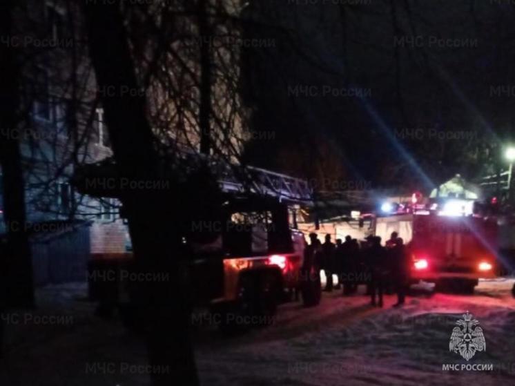 При пожаре в брянском поселке Старь погиб мужчина
