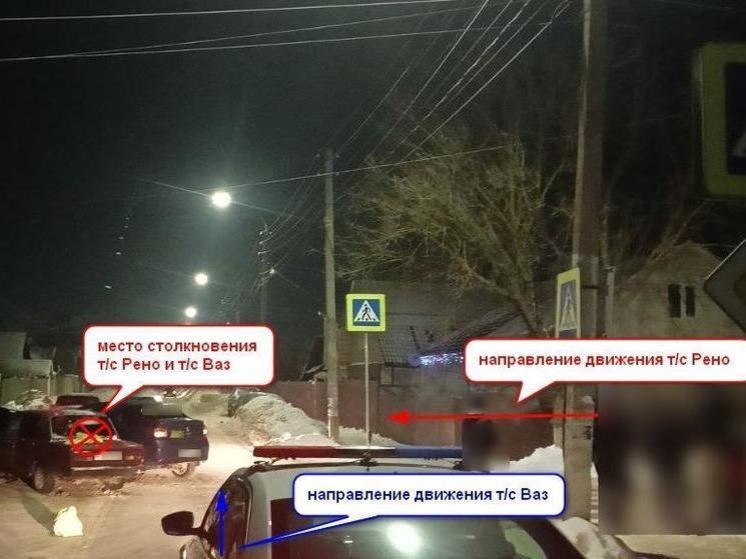 Костромские ДТП: автомобиль «Рено» столкнулся с «ВАЗом»