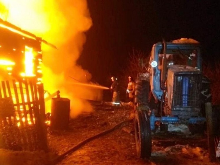 В Новгородской области за выходные произошло 6 пожаров