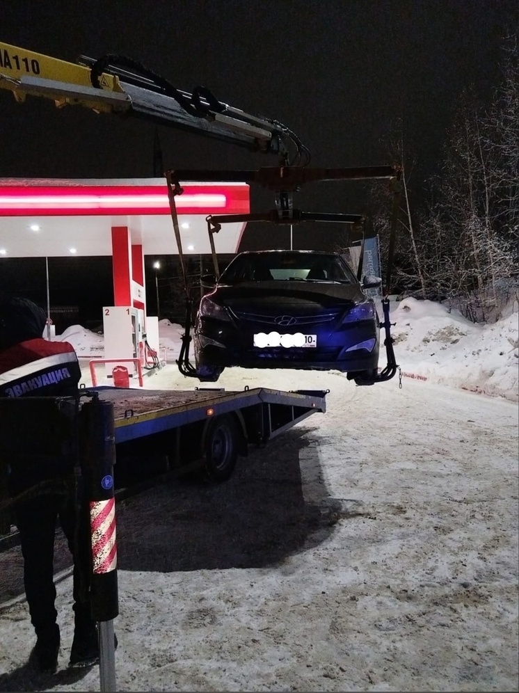 Автоинспекторы отправили домой пешком сразу 16 водителей в Петрозаводске