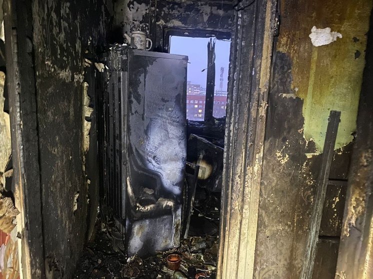 Прокуратура контролирует расследование причин пожара в омской 9-этажке