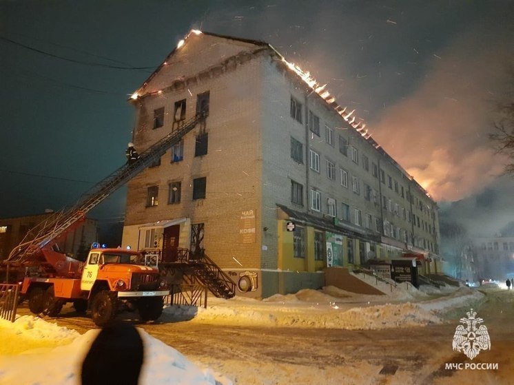 В Ясногорске при пожаре эвакуировали 37 человек