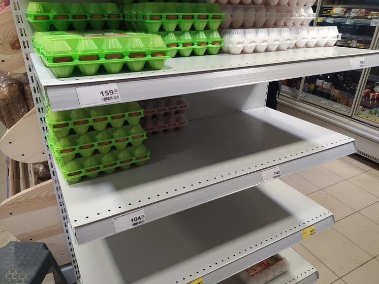 Производство яиц уменьшилось в Томске и области