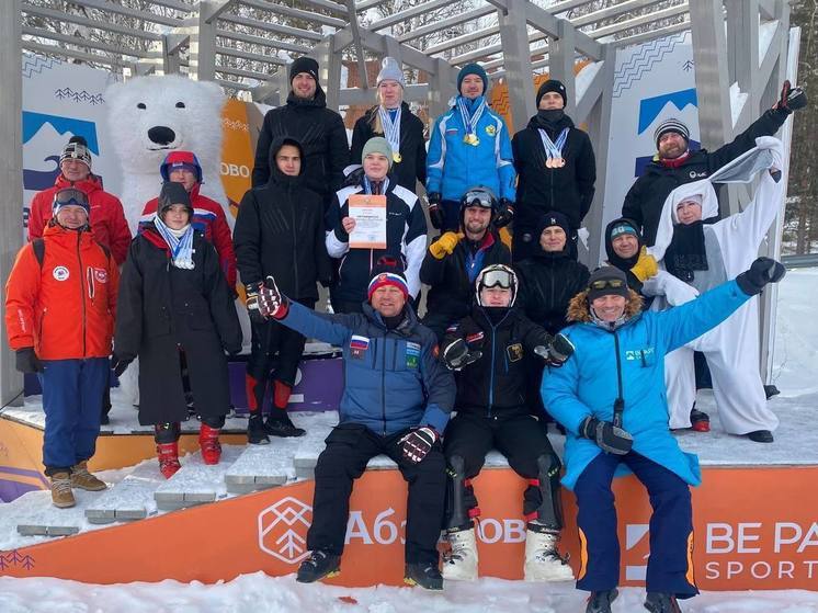 Сахалинский горнолыжник с ПОДА взял 3 медали всероссийского турнира