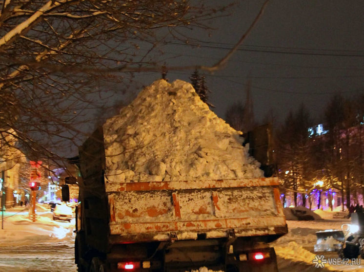 Неправильное хранение снега довело до суда кемеровскую мэрию
