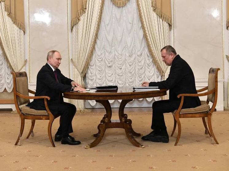 Путин заявил, что Ленобласть демонстрирует хорошие темпы развития