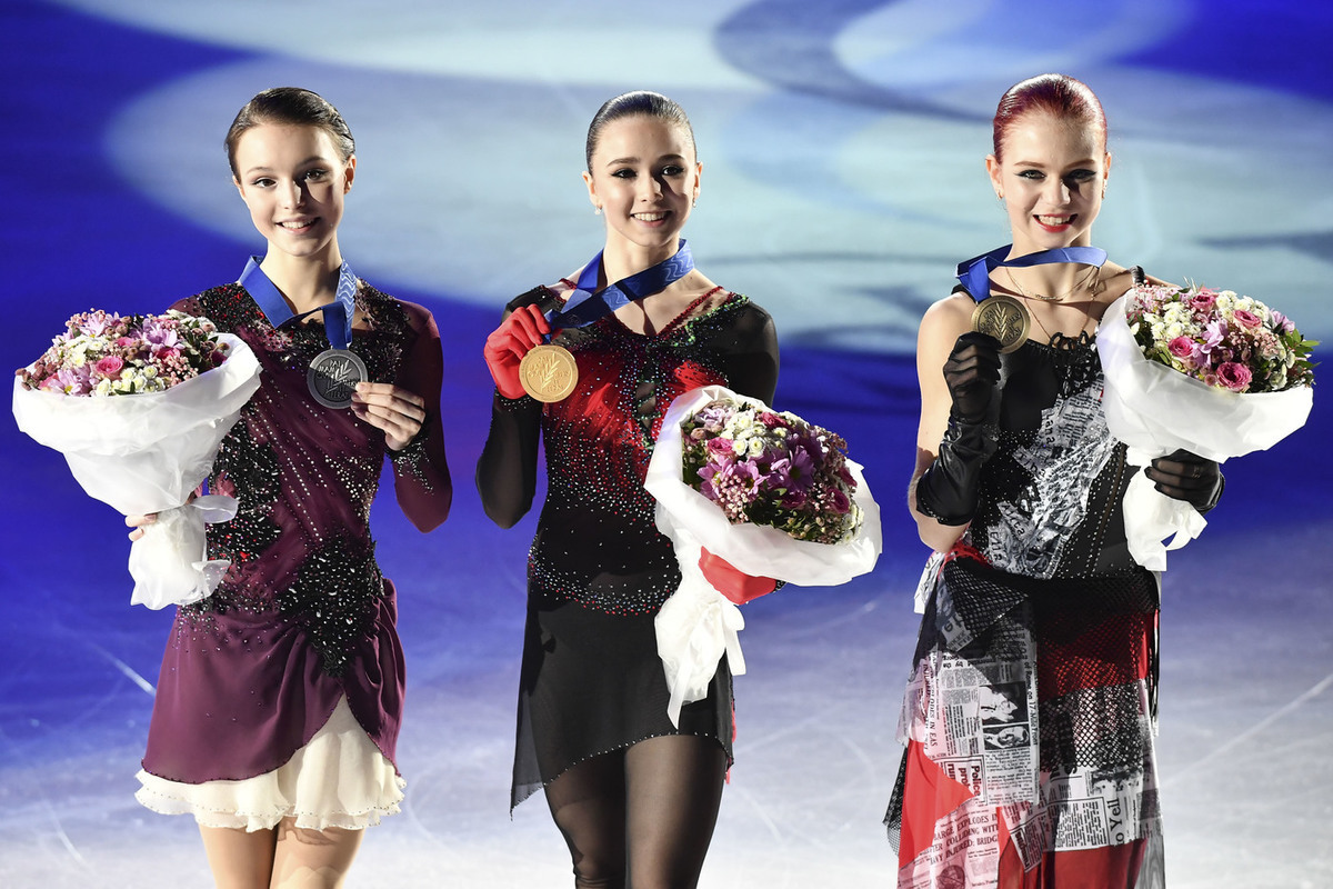 Щербакова стала чемпионкой Европы после дисквалификации Валиевой