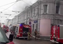 Пожар в здании Мещанской пожарной части возник во вторник днем