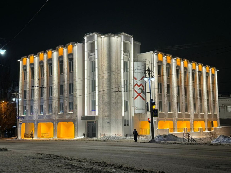 Здание владимирского филиала ПИМУ подсветили