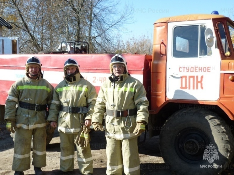 На орловской трассе легковушка угодила в снежный плен