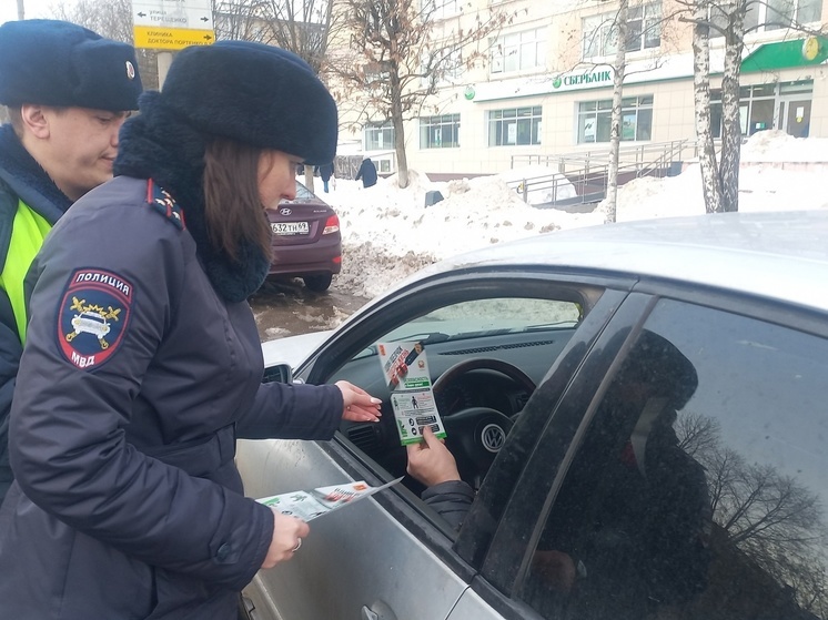 В Твери ГИБДД контролирует наличие детских кресел в автомобилях