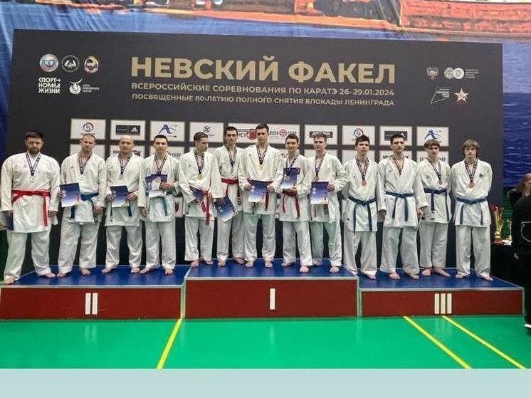 Каратисты из Калужской области привезли с Всероссийских соревнований 5 наград