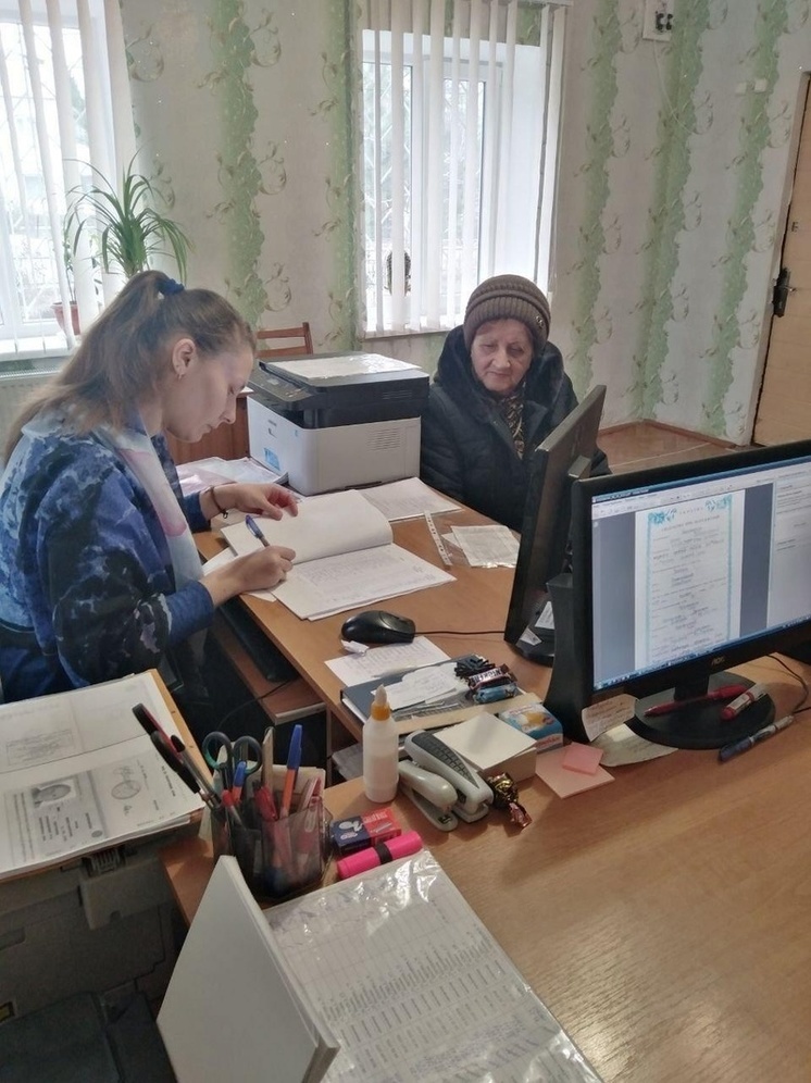 В Приморском районе сельсоветы оказывают помощь местному населению
