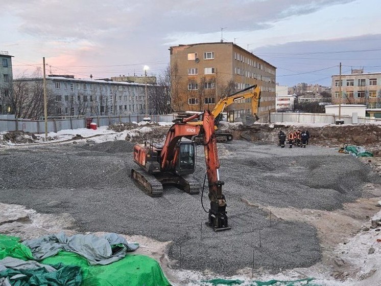 В Мурманске начали строить девятиэтажный дом на 90 квартир