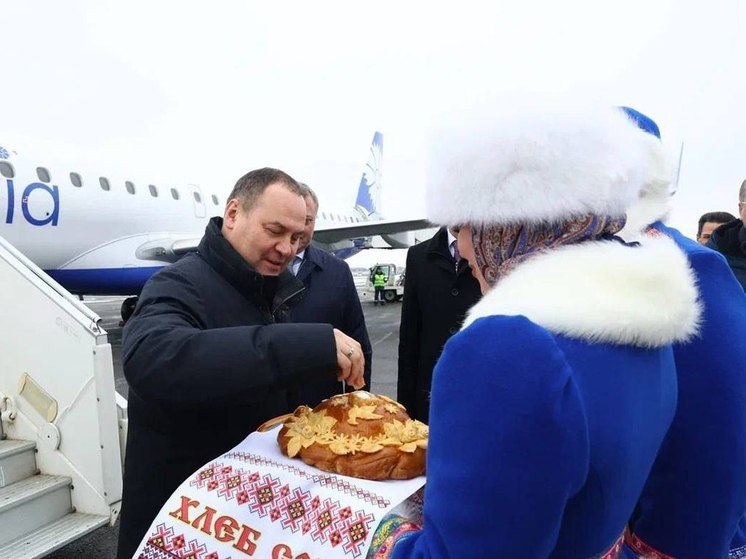 В Астрахань прилетел премьер-министр Беларуси