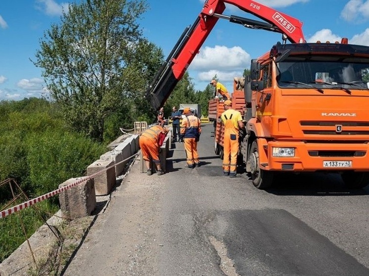 Темпы ремонтов и строительства дорожных объектов в Кировской области показали себя на федеральном уровне