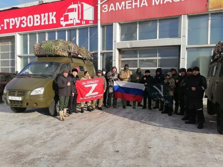 Из Бурятии для земляков, участвующих на СВО, отправили еще два автомобиля