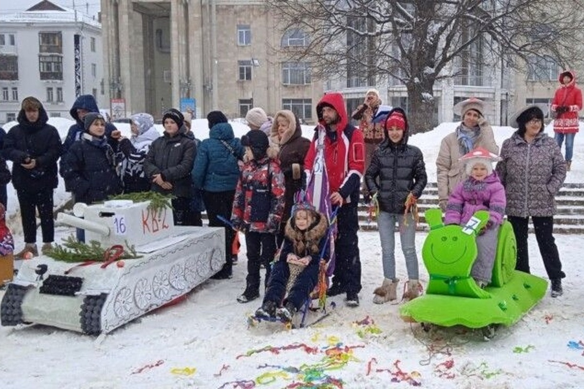Февраль в Костроме начнется с парада санок