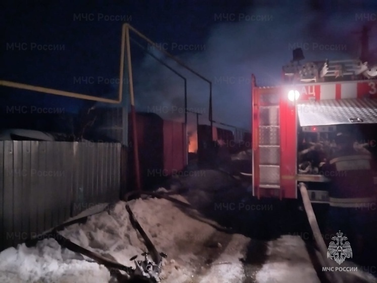 В Орловской области при пожаре погиб мужчина