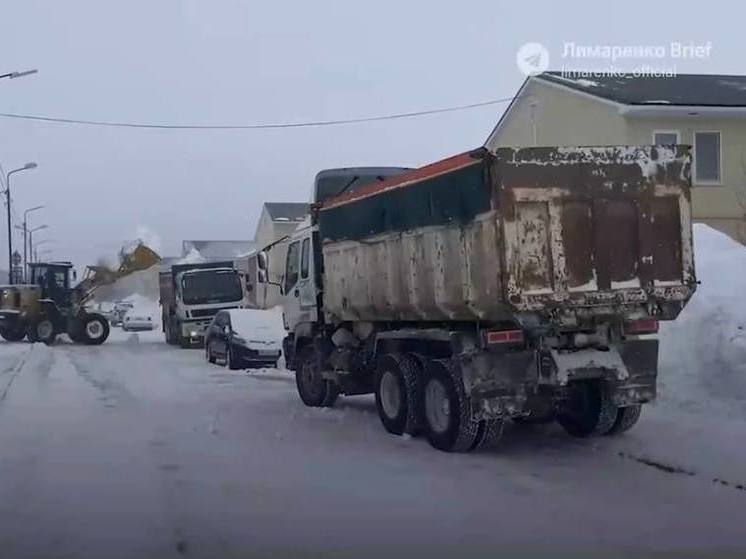 С улиц Анивского района вывезли 4,5 тысячи кубометров снега
