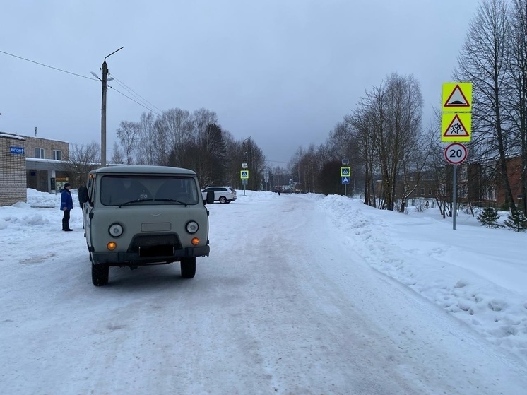В Тверской области УАЗ-буханка сбил пенсионерку: ее доставили в больницу
