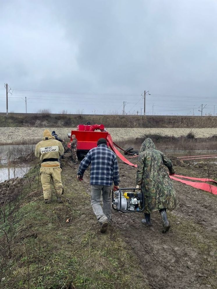 В Красноармейском районе вода зашла на более чем 50 придомовых территорий