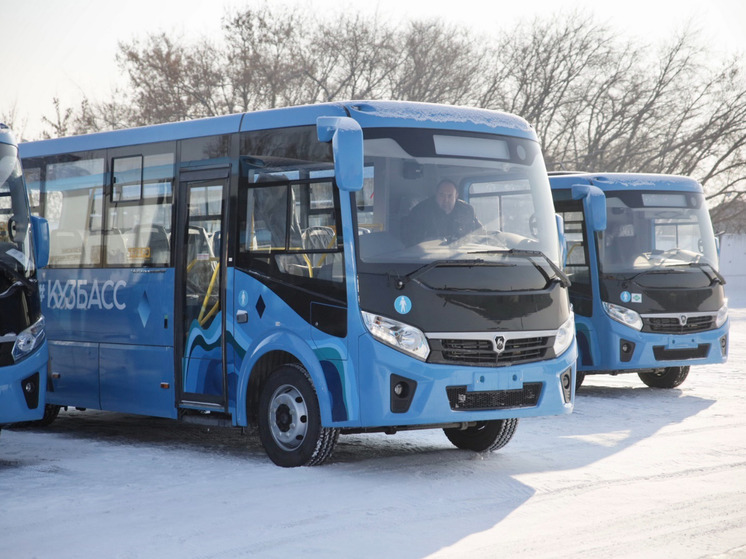 Девятнадцать новых автобусов поступило в Кузбасс