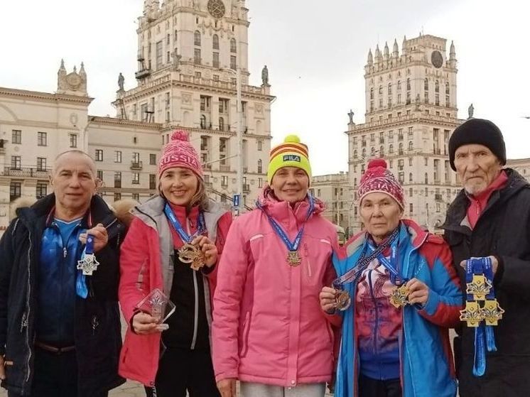 Завклубом из Чувашии победила в ветеранском забеге в Беларуси