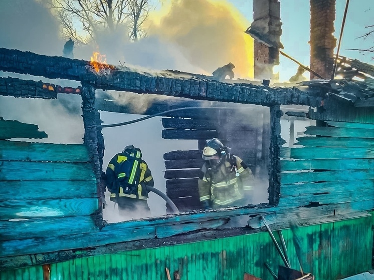 В Русилово Смоленского района на пожаре погиб мужчина