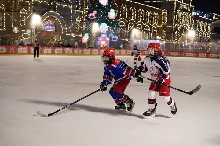 "Mikhailov Academy" lost to CSKA in Moscow on Red Square
