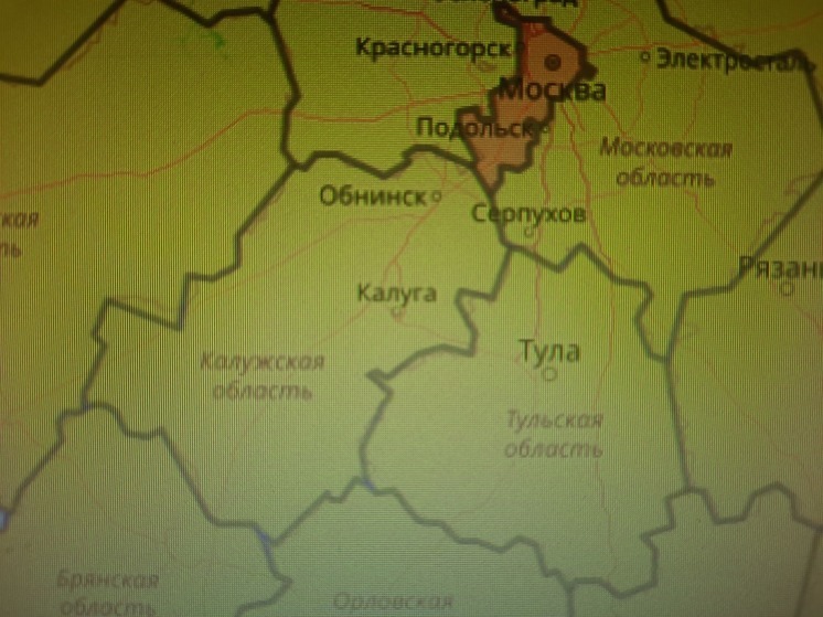 В Калужской области до 4 февраля объявлен желтый уровень погодной опасности