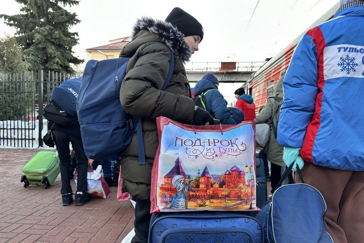 Белгородские школьники вернулись из Тульской области домой - МК Тула