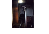 Человек пострадал на пожаре квартиры в Калуге 