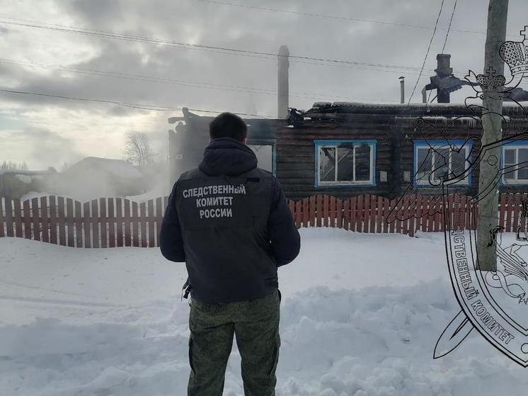 В Костромской области в субботу в пожаре погибла женщина