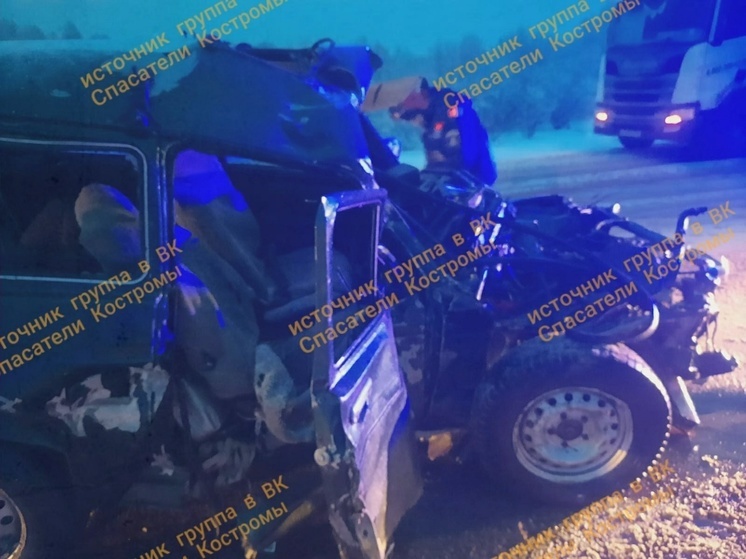 В Костромской области произошло ДТП с тяжелыми последствиями