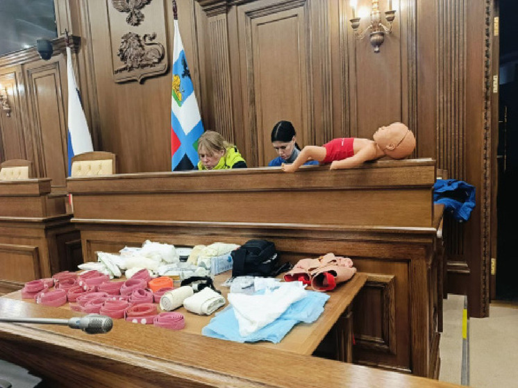 Сотрудники белгородского Минтранса научились оказывать первую помощь